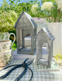 Image 1 of SALE! Zinc Candle House ( Set or Singles )