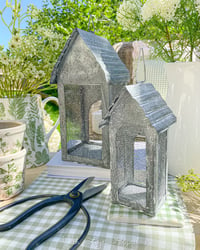 Image 2 of SALE! Zinc Candle House ( Set or Singles )