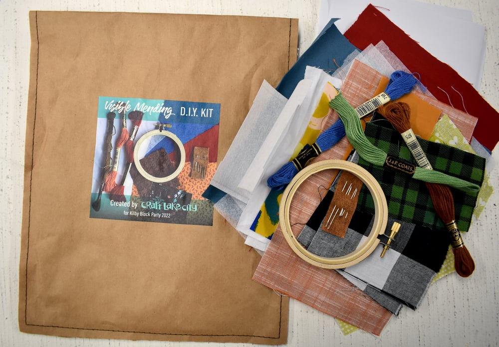Image of Visible Mending DIY Kit