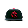 Chapter 17 - Snapback - black hat with Red C17