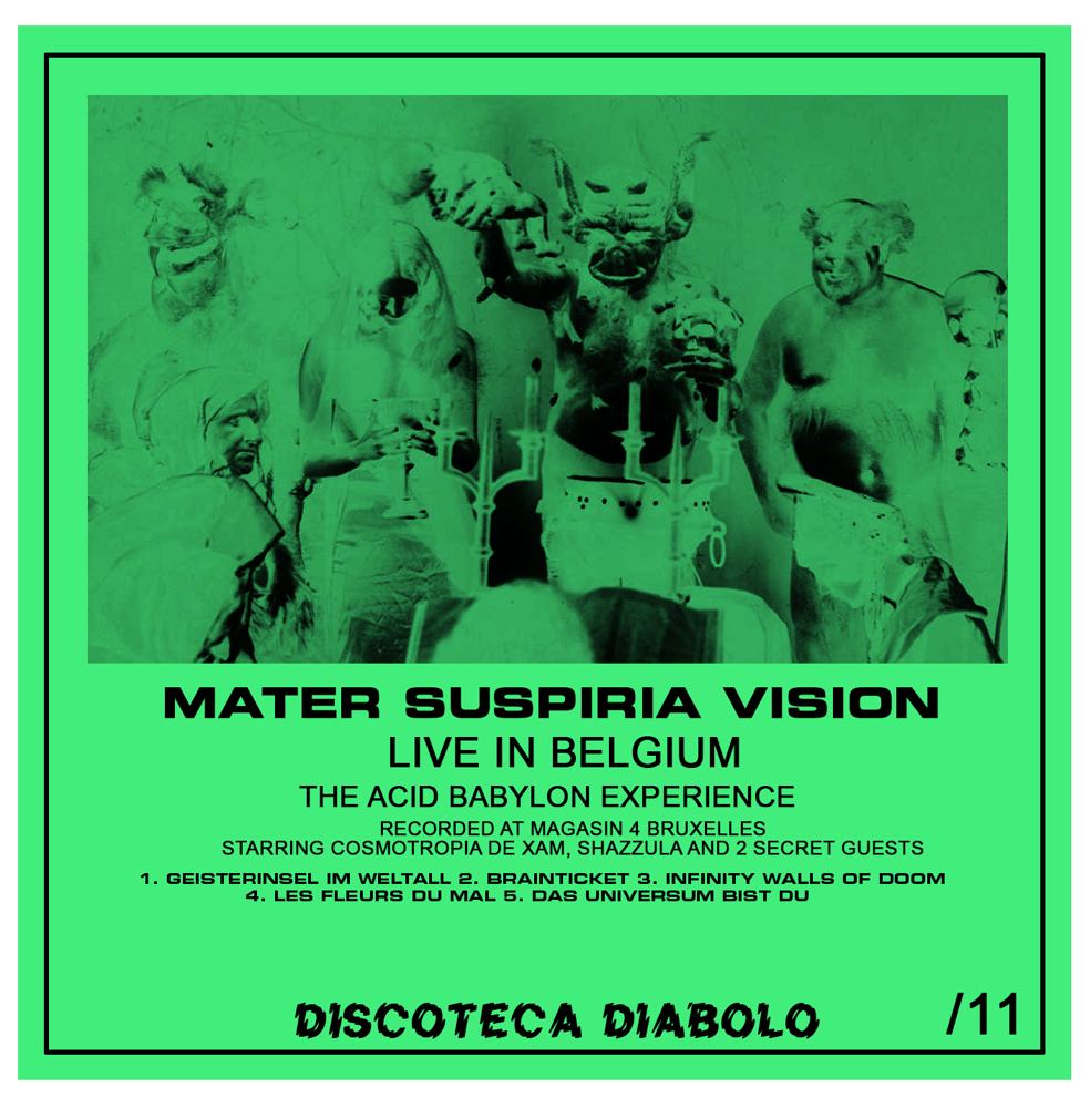 Image of LIMITED 11: MATER SUSPIRIA VISION LIVE IN BELGIUM 2022 CDR - The Official Bootleg DESIGN B
