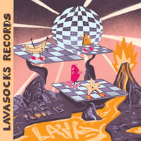 Image 1 of The Floor is Lava! A Lavasocks Records Compilation