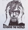 Jarvis Cocker. Running The World. Hand Made. Original A4 linocut print. Limited and Signed. Art.