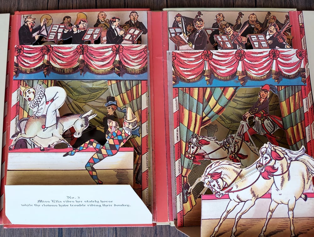 Lothar Meggendorfer's International Circus: A Reproduction of the Antique Pop-up Book