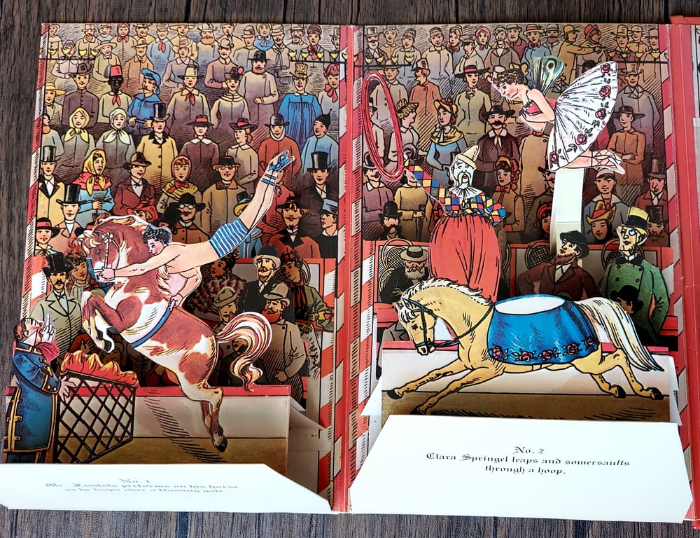 Lothar Meggendorfer's International Circus: A Reproduction of the Antique Pop-up Book