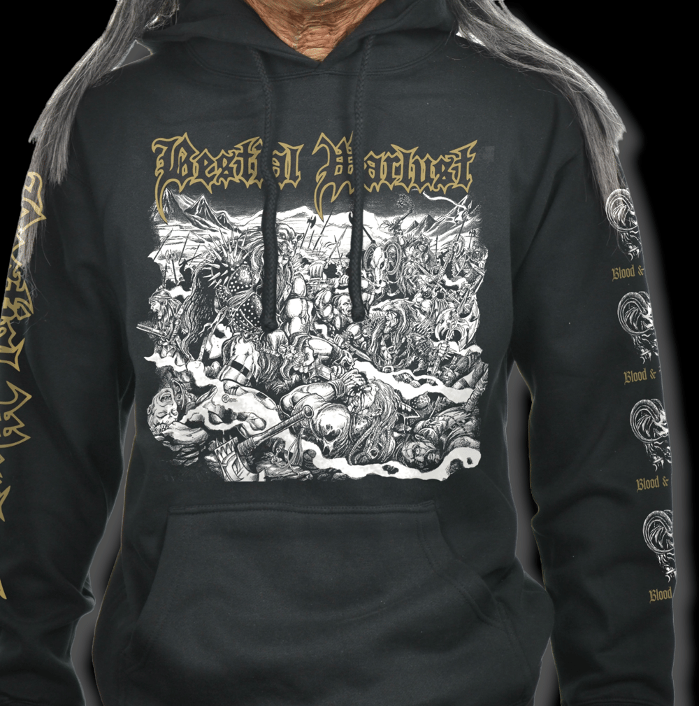 BESTIAL WARLUST BLOOD AND VALOUR HOODIE Underground Force Productions bestial-warlust-blood-and-valour-hoodie-underground-force-productions