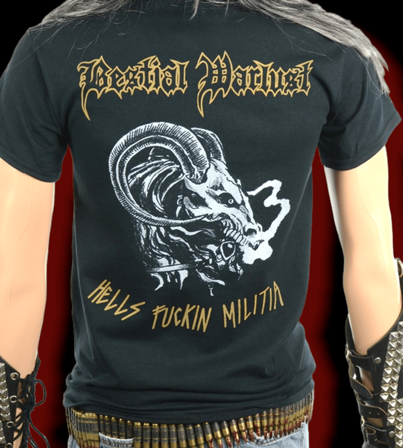 BESTIAL WARLUST - BLOOD AND VALOUR T/SHIRT 