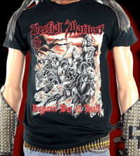Image 1 of BESTIAL WARLUST - VENGEANCE WAR T'ILL DEATH T/SHIRT