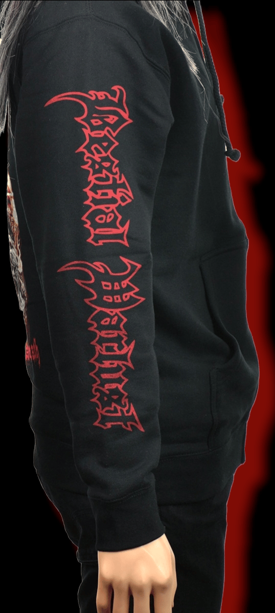 BESTIAL WARLUST - VENGEANCE WAR T'ILL DEATH ZIPPER HOODIE