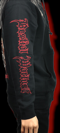 Image 4 of BESTIAL WARLUST - VENGEANCE WAR T'ILL DEATH ZIPPER HOODIE