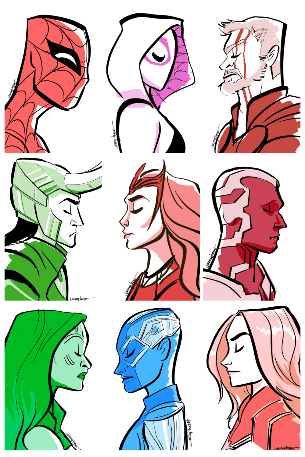 PROFILE SERIES - STAR WARS, MARVEL, OTHER