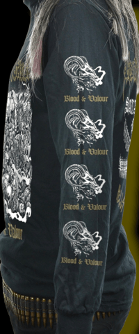 Image 3 of BESTIAL WARLUST - BLOOD AND VALOUR  - LONG SLEEVE T/SHIRT 