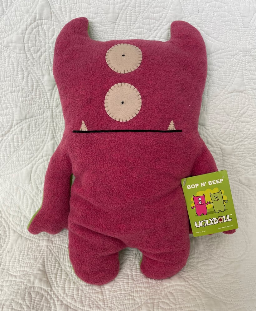 Image of Bop N' Beep - Pink DOUBLE Sided UglyDoll