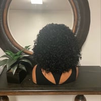 Image 3 of VEGA | BLACK TIGHT CURL DEEP T PART LACE FRONT WIG