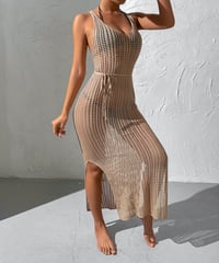 Image 3 of ITS THE BACK FOR ME (POOLSIDE) COVER UP DRESS