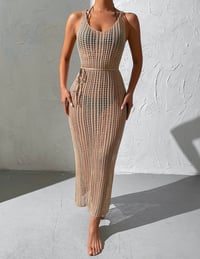 Image 4 of ITS THE BACK FOR ME (POOLSIDE) COVER UP DRESS