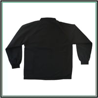 Image 2 of Discontinued Clearance - Black Sport/Track Jacket Microfibre $10.90