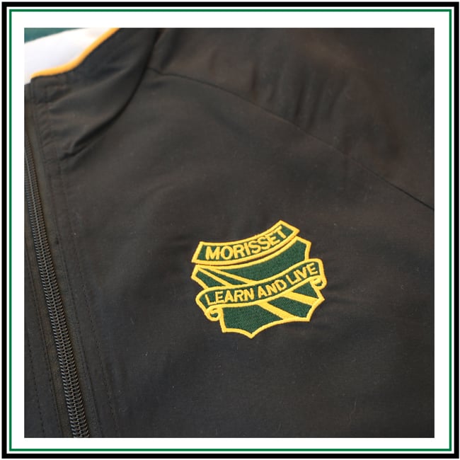 Discontinued Clearance - Black Sport/Track Jacket Microfibre $10.90