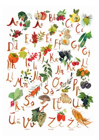 Image 2 of Ogu un augļu alfabēts sadarbībā ar Zelt Bio