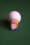 Cigarette Smoking Man ball marker
