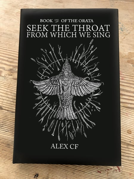 Image of 'Seek The Throat From Which We Sing' hardback