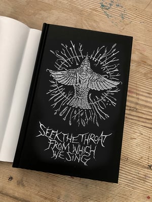 Image of 'Seek The Throat From Which We Sing' hardback by Alex CF