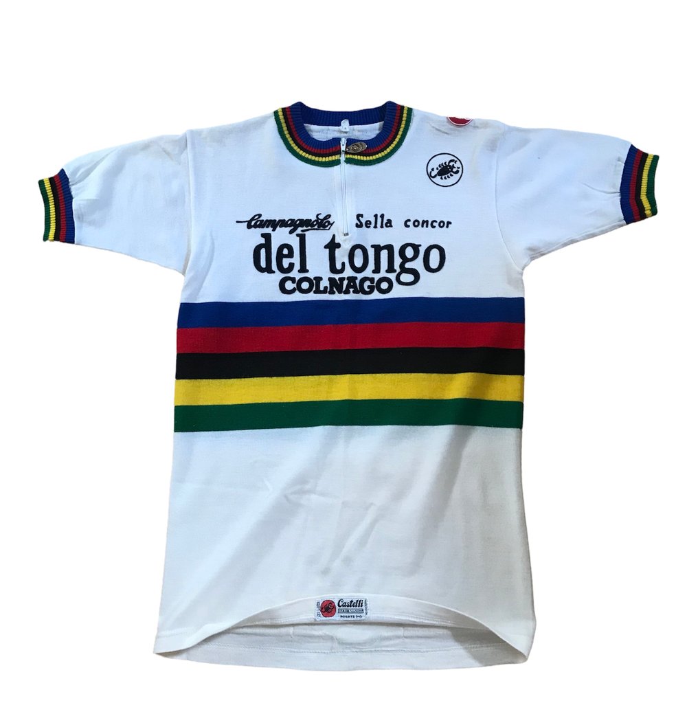 1982 🇮🇹 Replica jersey for Giuseppe Saronni - Road World Champion winner in 1982
