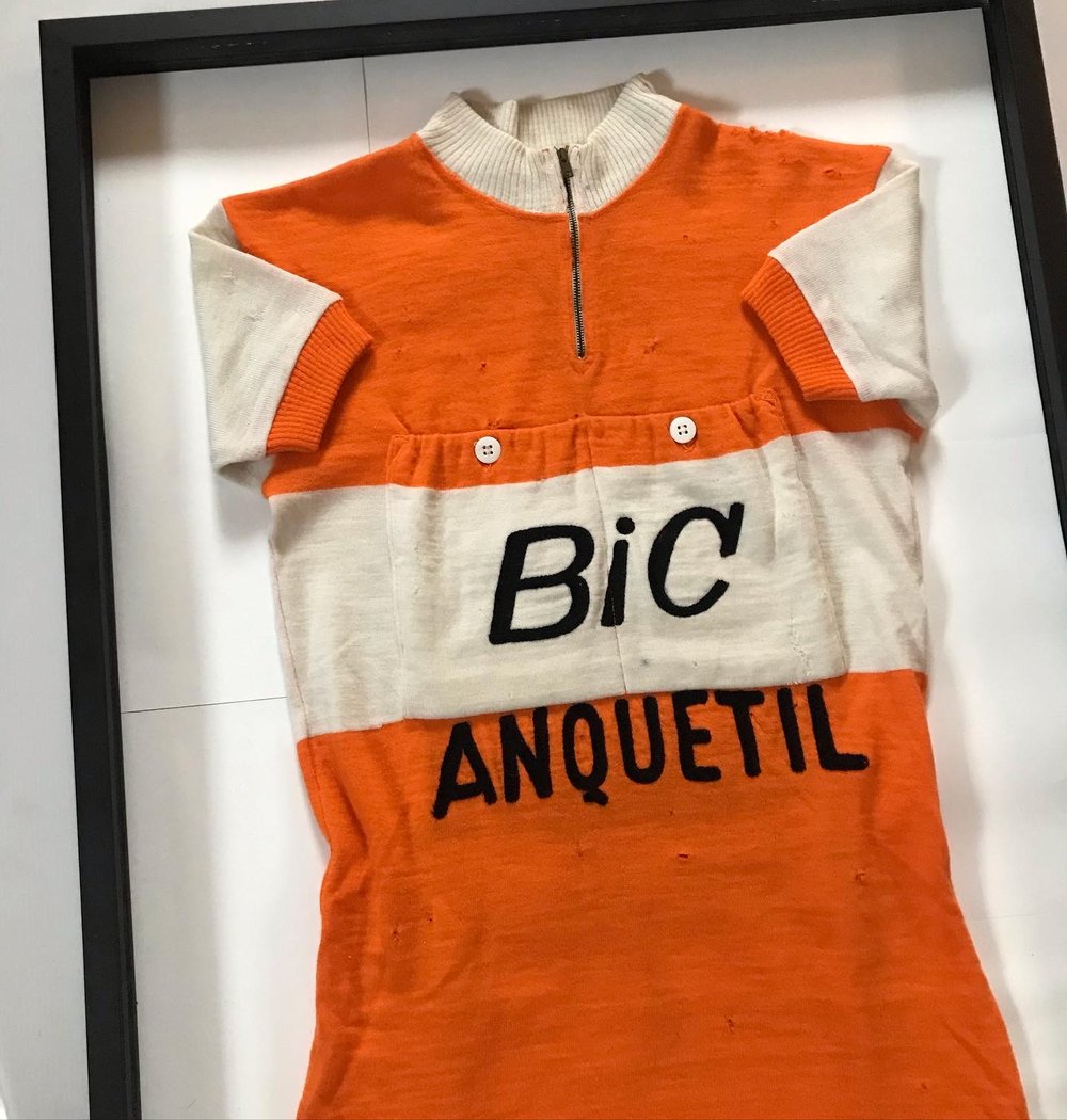 1969 🇫🇷 Bic Anquetil - Critérium jersey for Cycles Anquetil