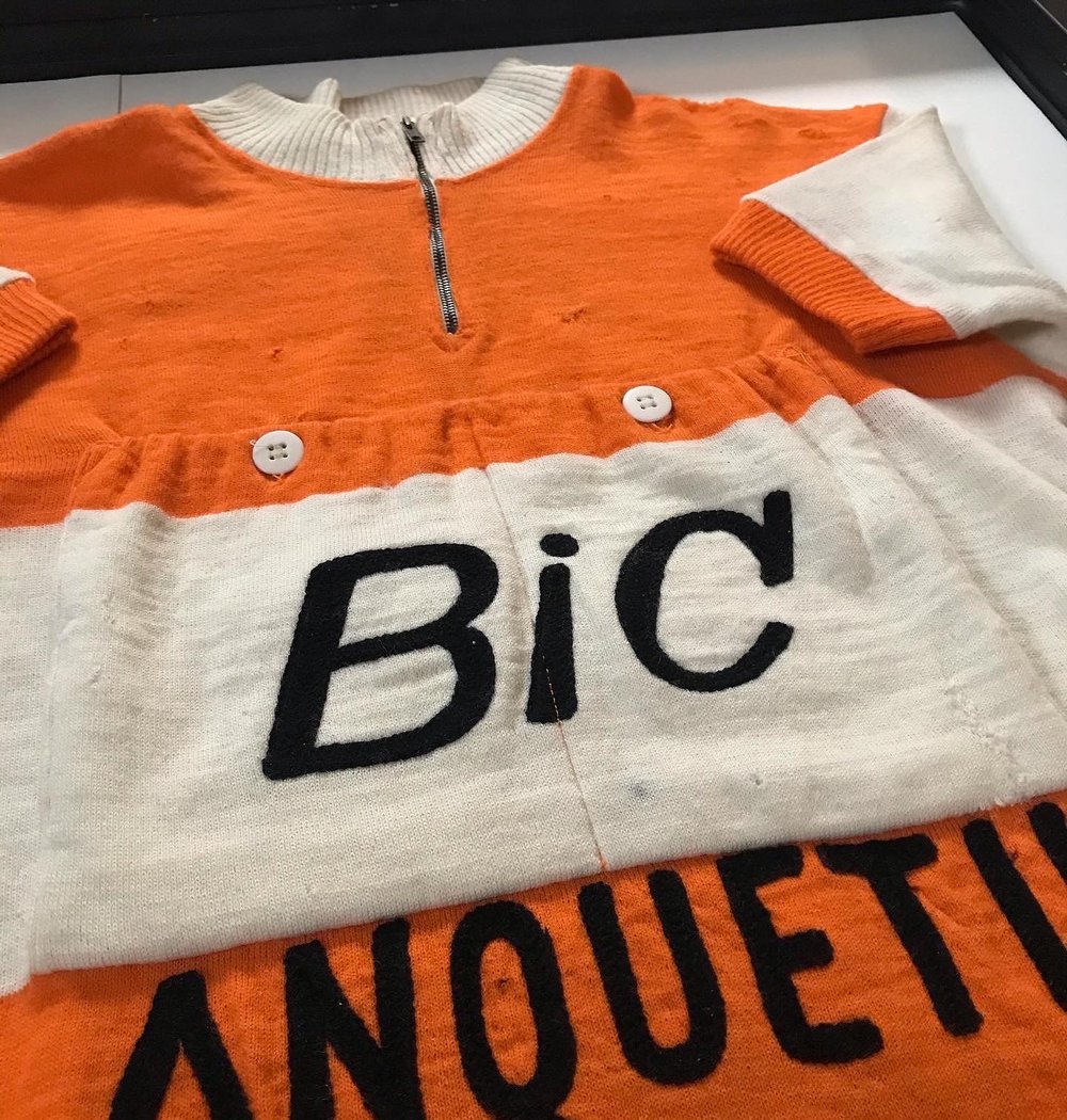 1969 🇫🇷 Bic Anquetil - Critérium jersey for Cycles Anquetil