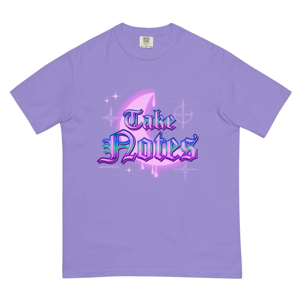 Image of TAKE NOTES t-shirt