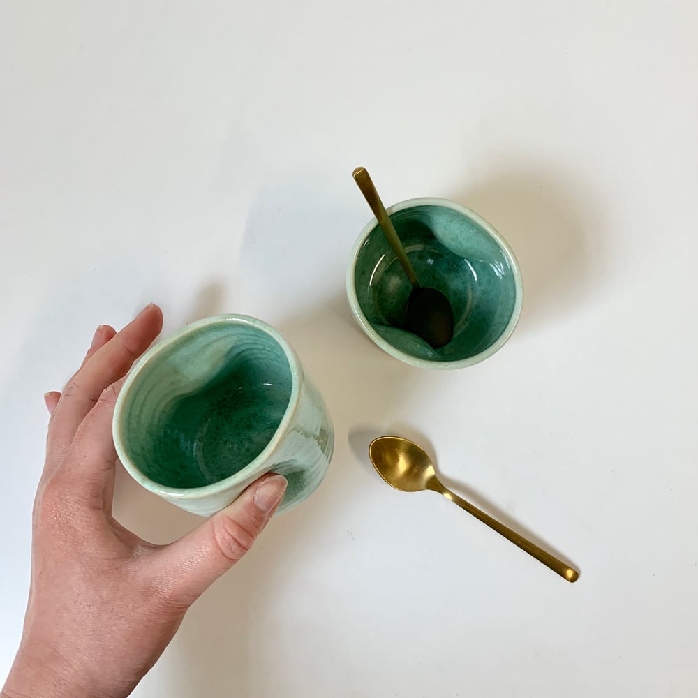 Image of Pinch Mug - Light Green