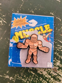 WARSMAN RETRO MUSCLES PIN