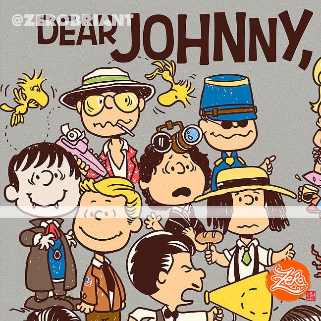 Dear Johnny (New Design featuring Johnny Depp)