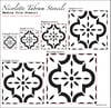 Medina Tile Stencil for Floors, Tiles and Walls- Moroccan Stencil/XS,S,M,L,XL