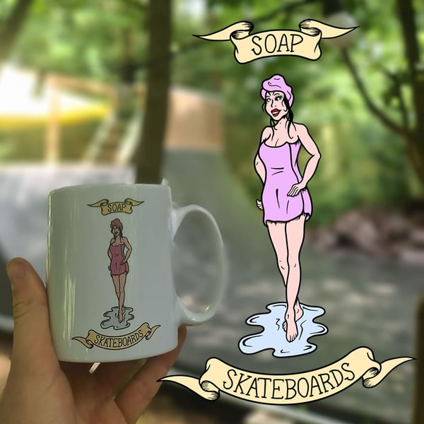 Image of Limited Edition Soap Skateboards Mug (DISSPRINTS)