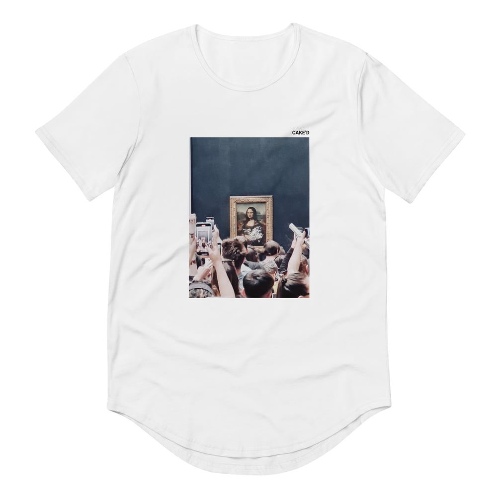 CAKE'D - MONA LISA - 'Limited Edition' Men's Curved Hem T-Shirt