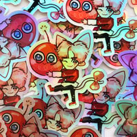 Image 1 of Cherry Bomb Taeyong - Holo-Sticker