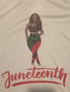 Ladies Juneteenth T-shirt