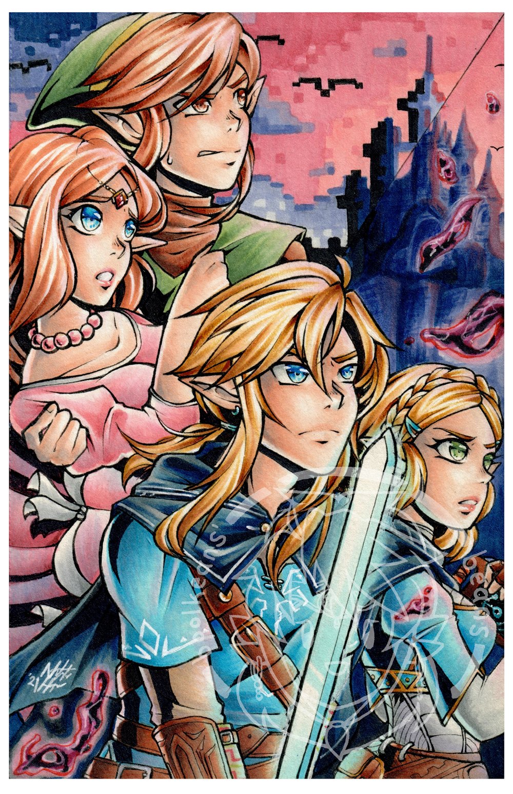 Image of PRINT: Fated Allies