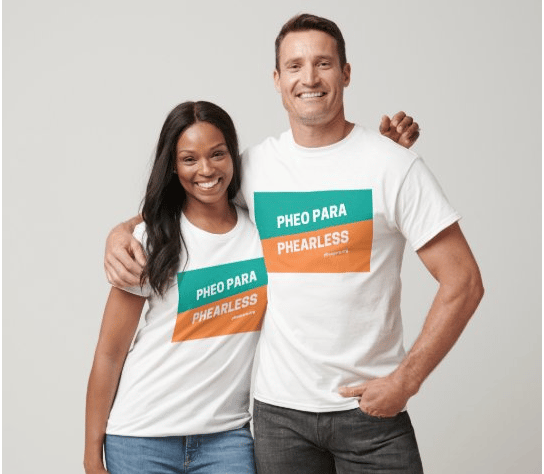 Pheo Para Phearless T-shirt