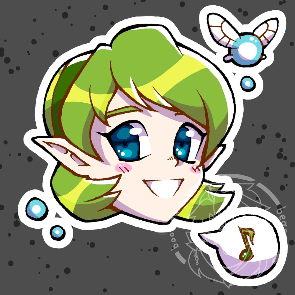 Image of STICKER: 3" Forest Sage Vinyl Sticker