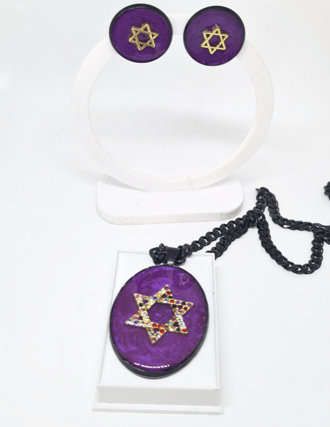 'Dawada set' necklace & matching earrings 