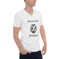 Image 2 of Tom's Animalistic Ambition Unisex V-Neck T-Shirt