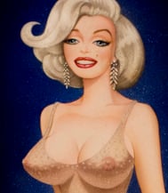 Image 2 of Marilyn Monroe, Golden Goddess
