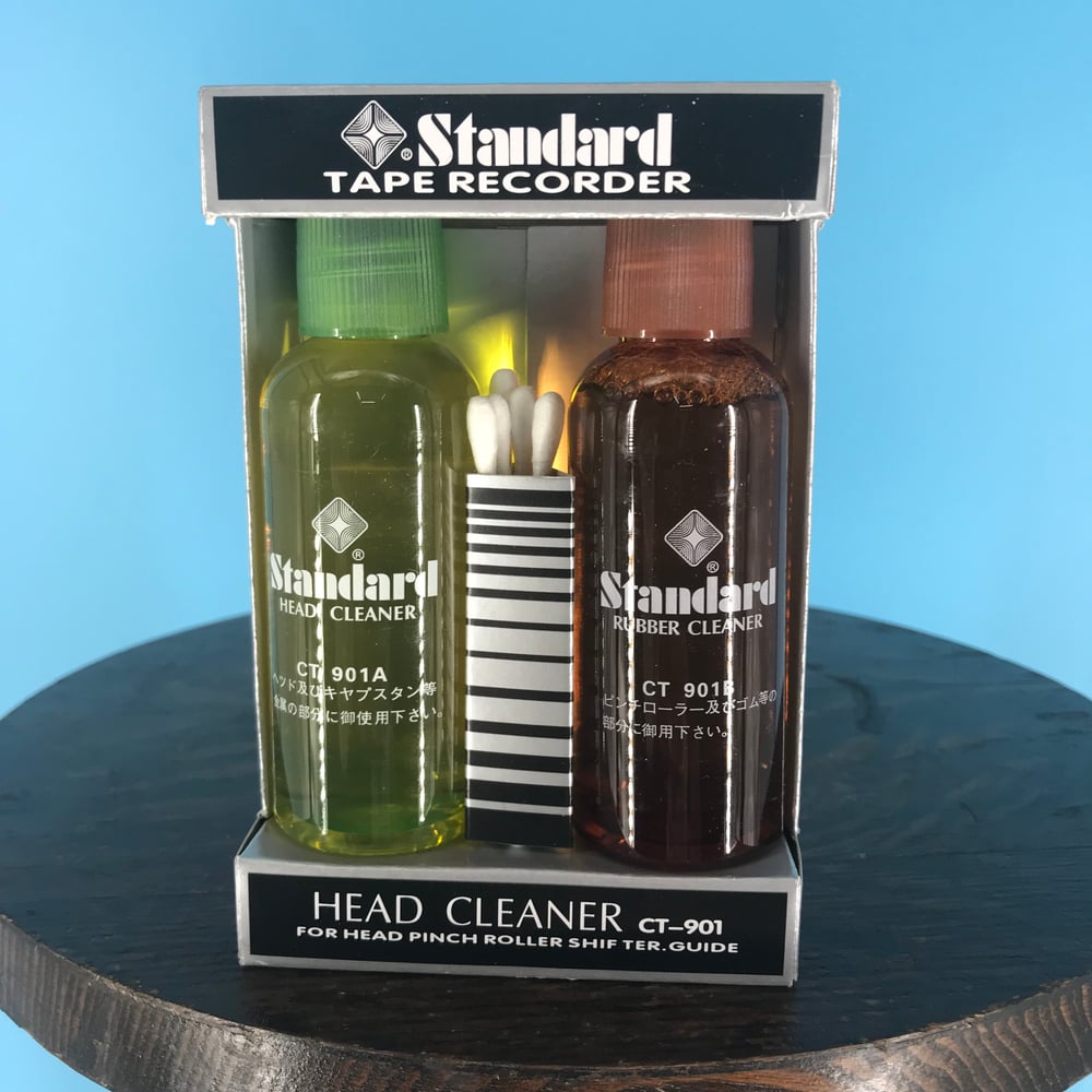 Burlington Recording Cleaning Kit Specialized Solvents For Heads Capstan  and Pinch Rollers