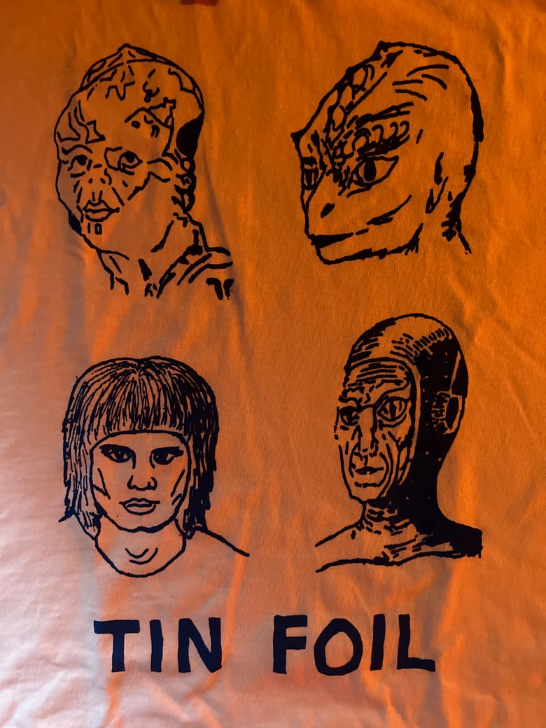 Image of Tin Foil - alien shirt