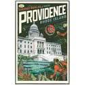 Strange Worlds of When Providence Series 2 – 11 x 17 Framed, Set of 4