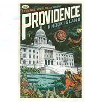 Image 2 of Strange Worlds of When Providence Series 2 – 11 x 17 Print, Set of 4