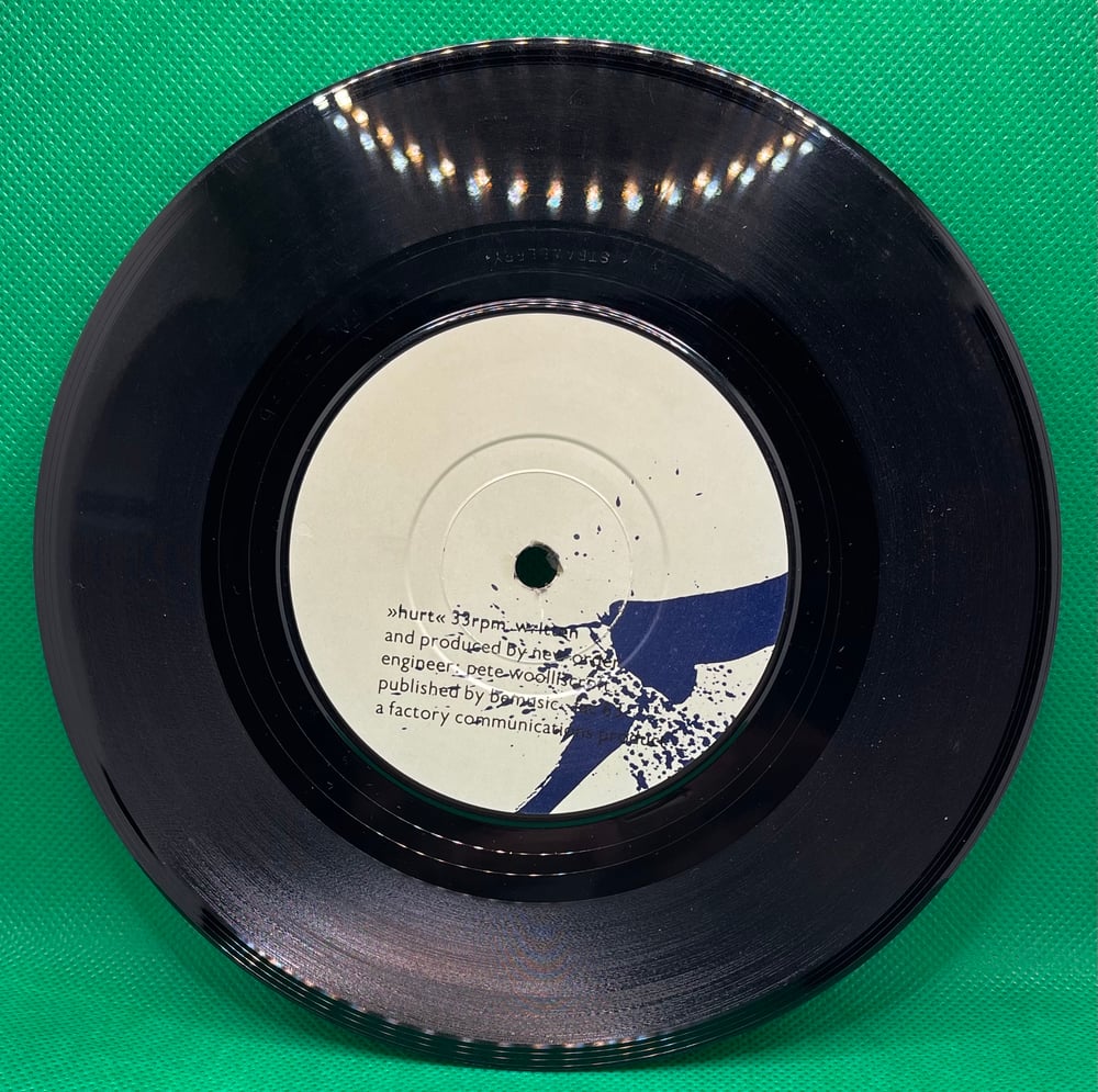 New Order - Temptation/Hurt 1982 7β 33rpm