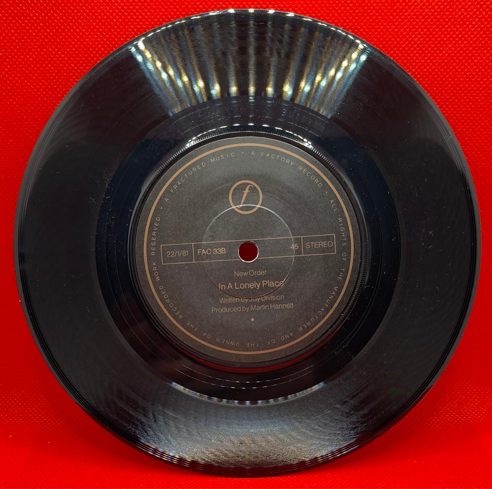 New Order - Ceremony/In a Lonely Place 1981 7β 45rpm